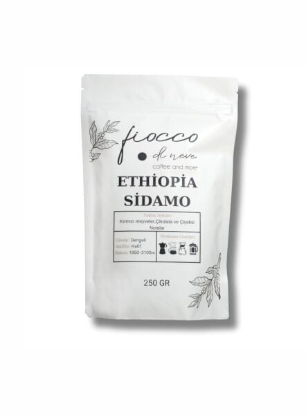 Ethiopia Sidamo Çekirdek Kahve 250 Gr.